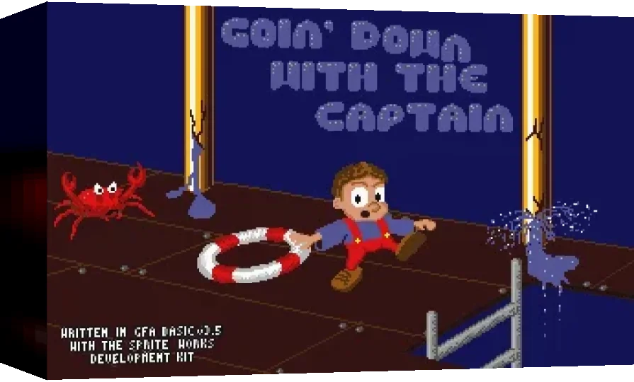 Goin' Down With The Captain — box-3D (WOR)