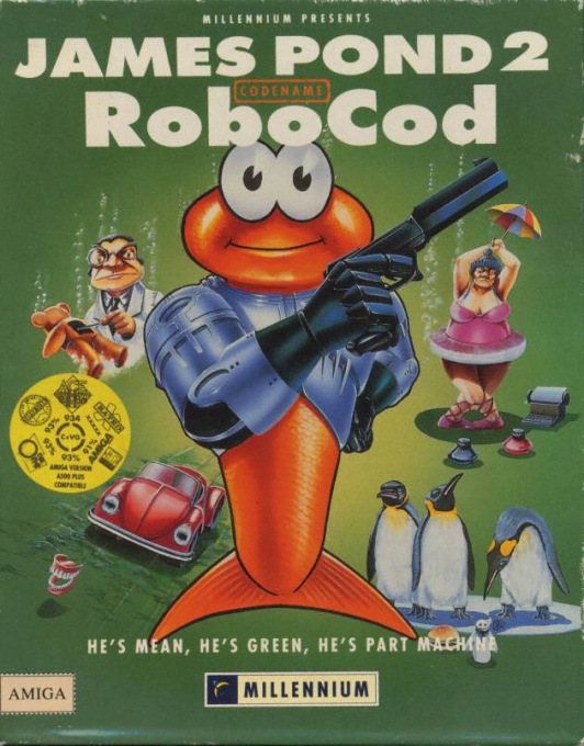 James Pond II - Codename RoboCod box art