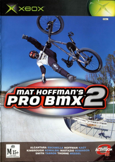 Mat Hoffman's Pro BMX 2 — box-2D (AU)