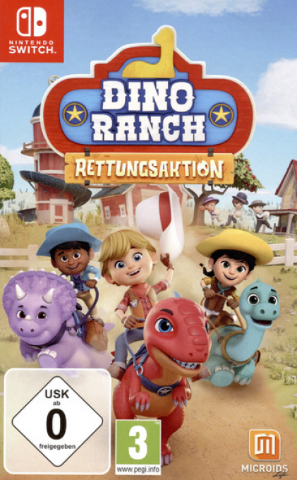 Dino Ranch - Ride to the Rescue — box-2D (DE)