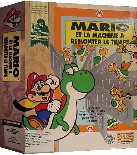 Mario's Time Machine — box-3D (FR)