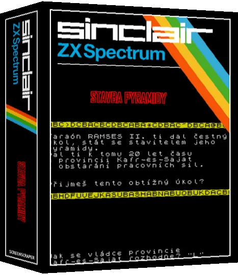 Stavba pyramidy — box-3D (SS)