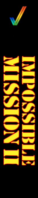 Impossible Mission II — box-2D-side (CUS)