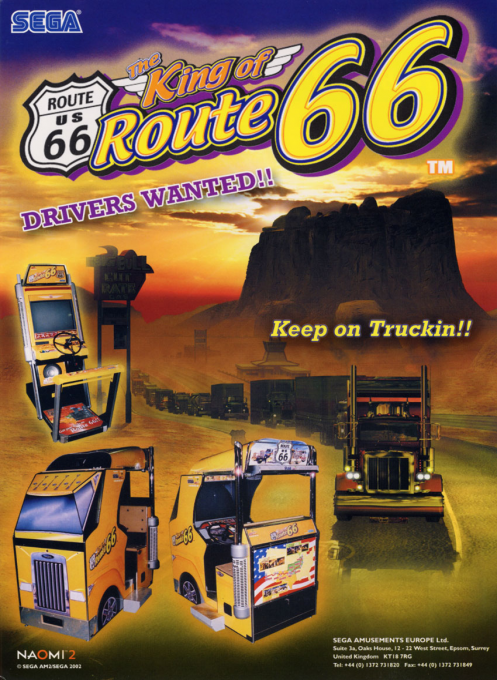 The King of Route 66 box art