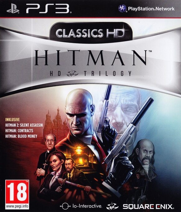 Hitman HD Trilogy — box-2D (DE)