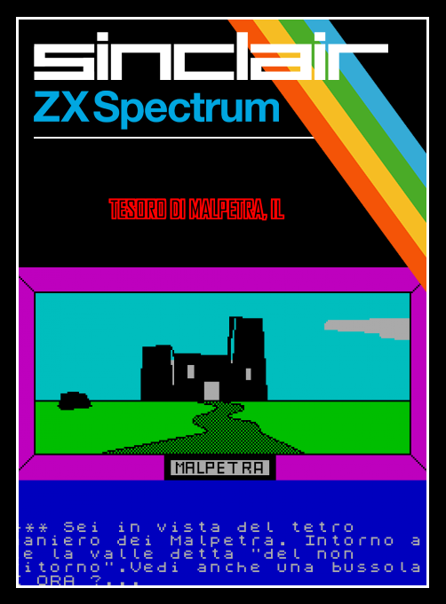 Tesoro Di Malpetra, Il box art