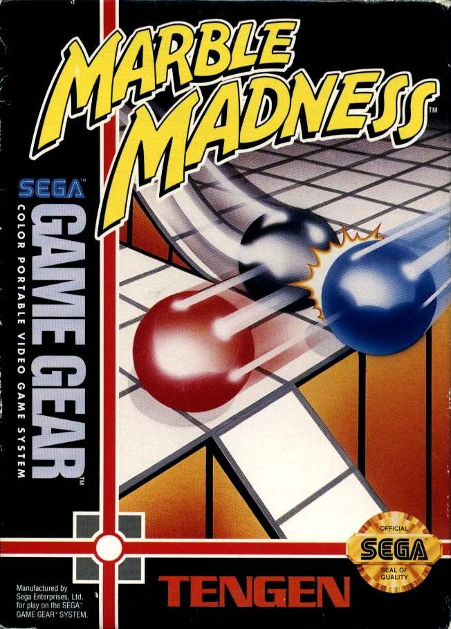 Marble Madness box art