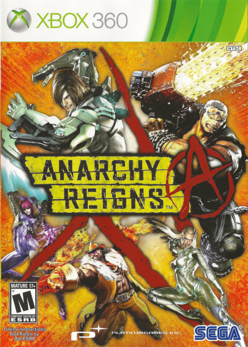 Anarchy Reigns box art