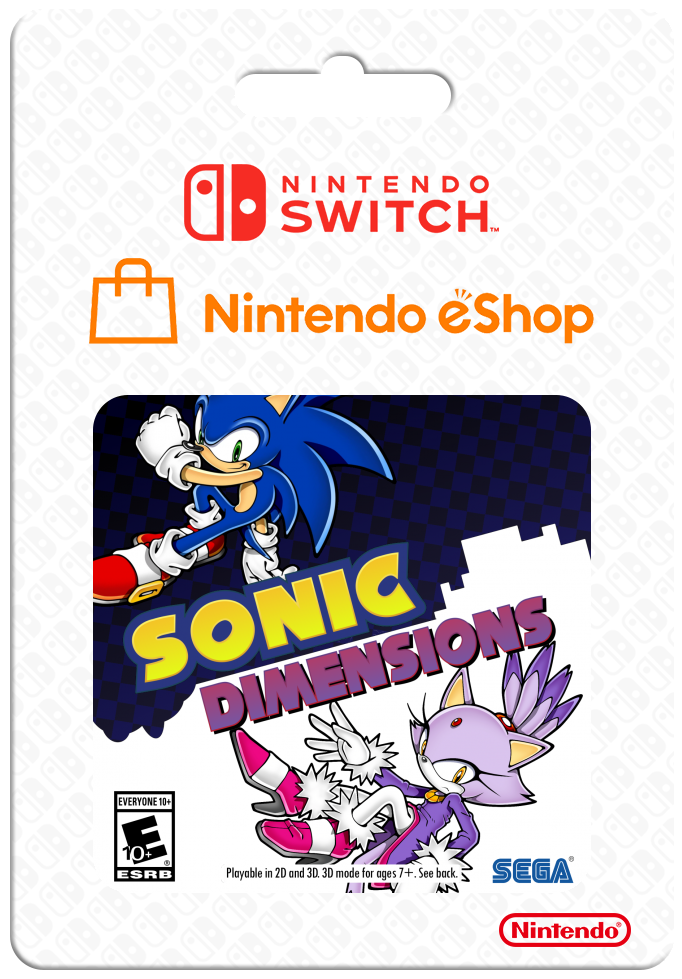 Sonic Dimensions — support-2D (CUS)
