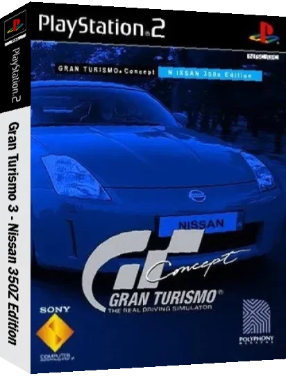 Gran Turismo 3 - Nissan 350Z Edition — box-3D (US)