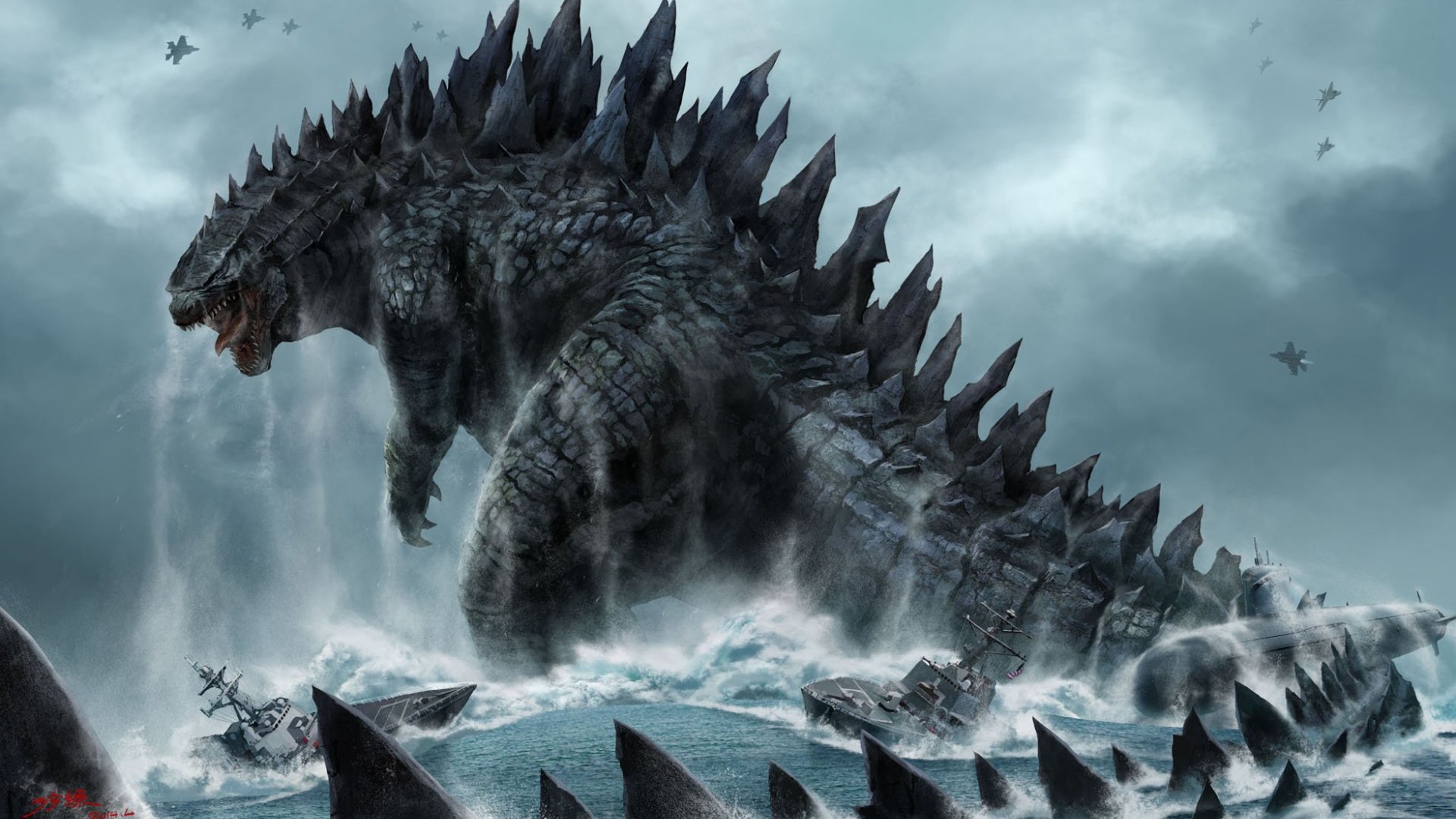 Godzilla - Kaijuu no Daishingeki — fanart