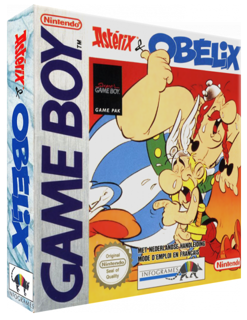 Asterix And Obelix — box-3D (EU)