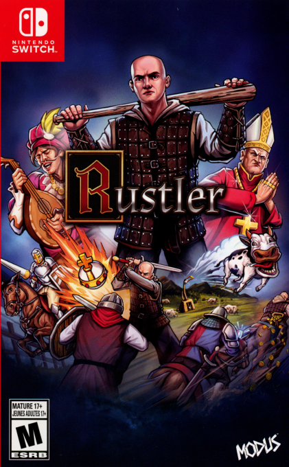 Rustler - Grand Theft Horse box art