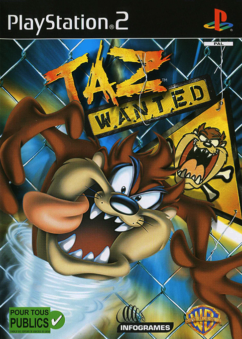 Taz - Wanted — box-2D (FR)