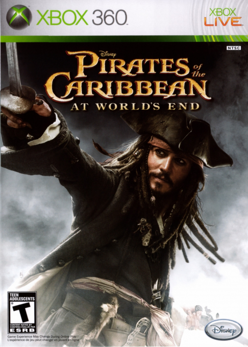 Disney Pirates of the Caribbean - At World's End box art