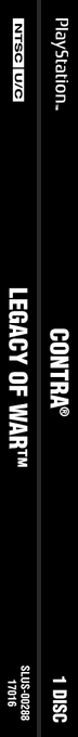 Contra - Legacy of War — box-2D-side (US)