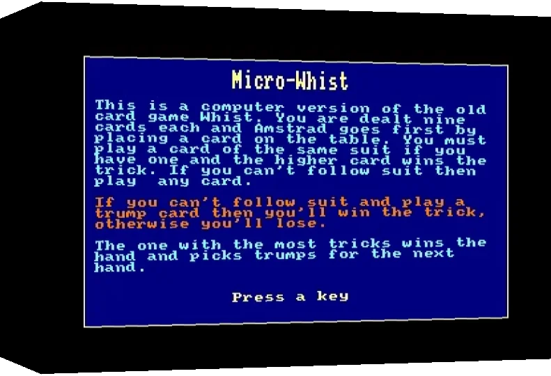 Micro-Whist — box-3D (WOR)