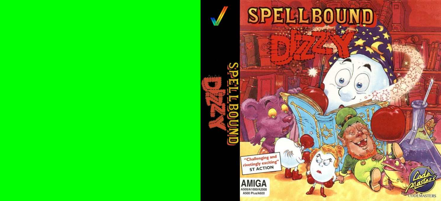 Spellbound Dizzy — box-texture (CUS)