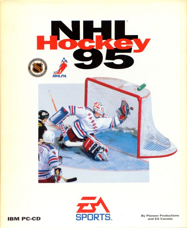 NHL Hockey 95 box art