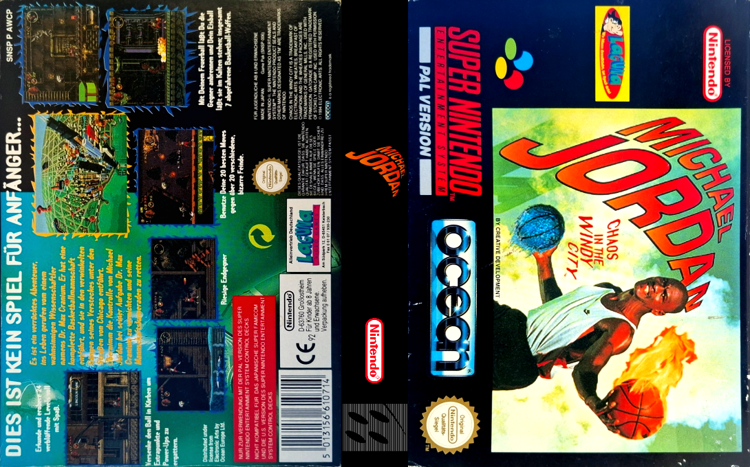 Michael Jordan - Chaos in the Windy City — box-texture (DE)