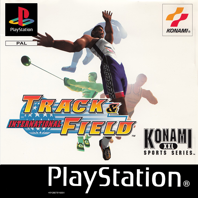 International Track And Field — box-2D (EU)