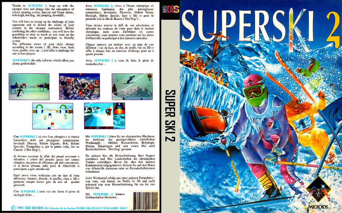 Super Ski 2 — box-texture (EU)