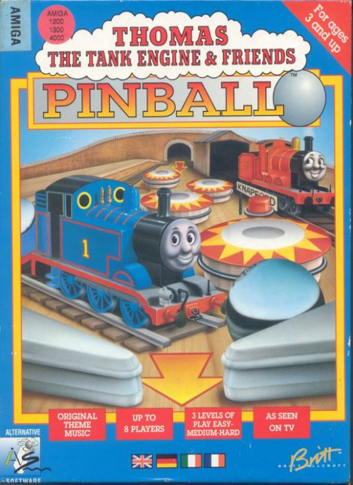 Thomas the Tank Engine & Friends - Pinball box art