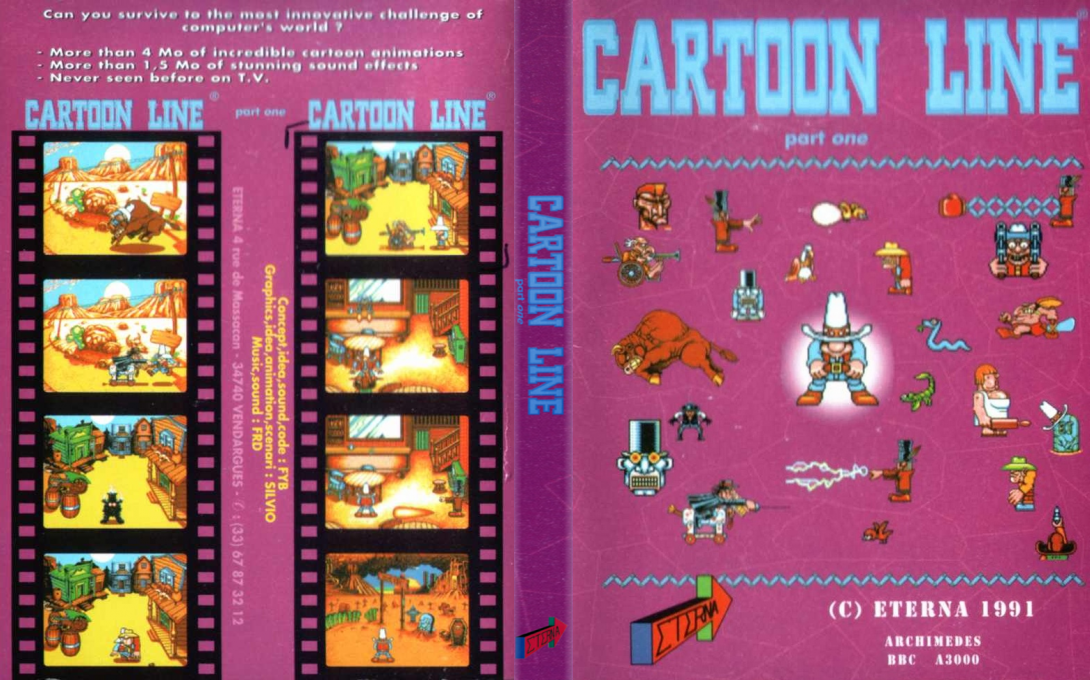 Cartoon Line: Part One — box-texture (UK)
