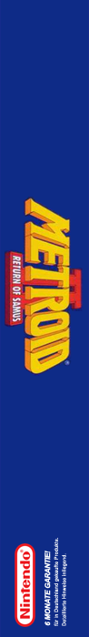 Metroid II : Return of Samus — box-2D-side (EU)