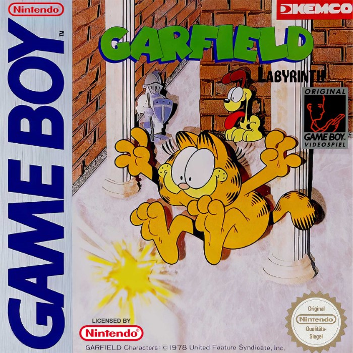 Garfield Labyrinth — box-2D (DE)