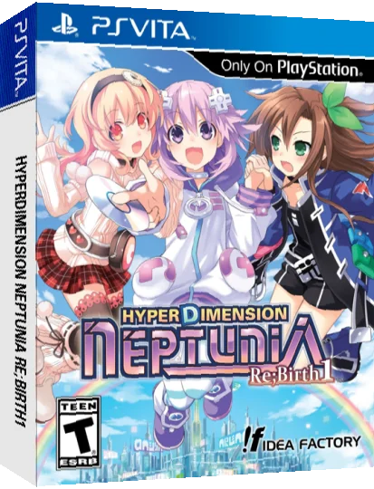 Hyperdimension Neptunia Re;Birth1 - Plutia Battle Entry License — box-3D (US)