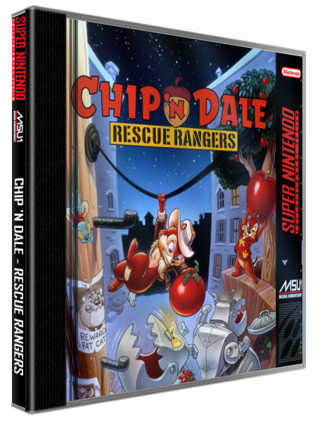 Chip 'n Dale - Rescue Rangers — box-3D (WOR)