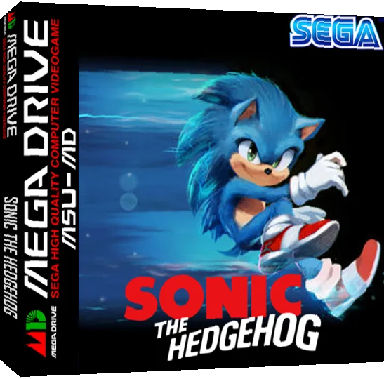 Sonic The Hedgehog — box-3D (WOR)