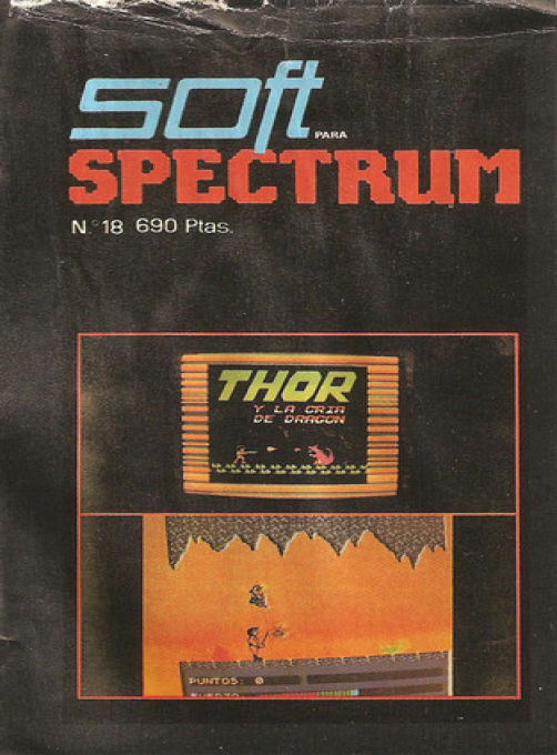 Thor Y La Cria De Dragon box art