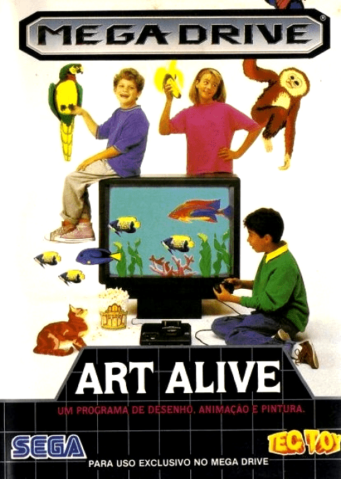 Art Alive! — box-2D (BR)