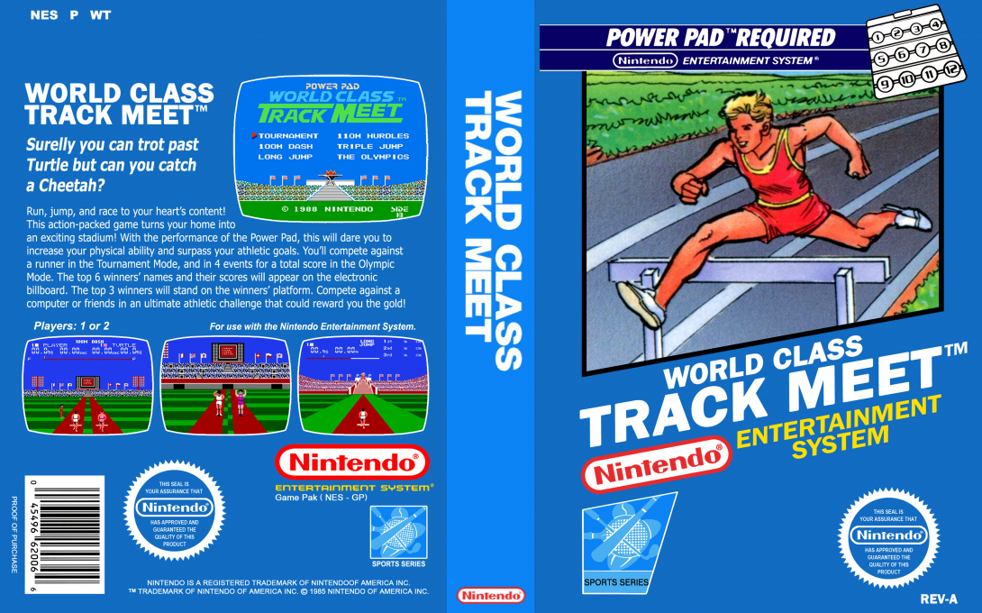 World Class Track Meet — box-texture (US)