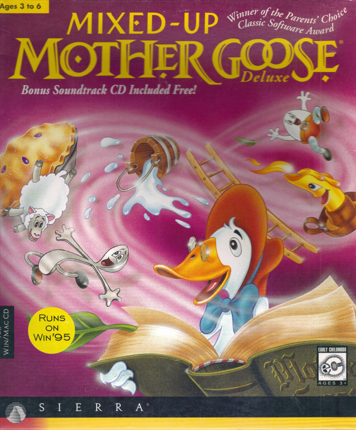 Mixed-Up Mother Goose Deluxe box art