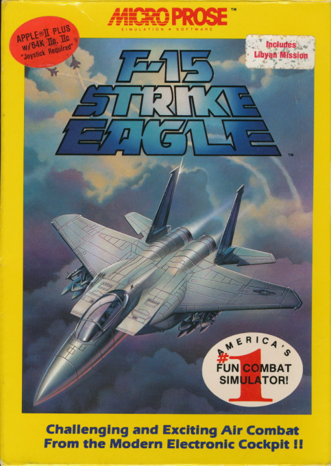 F-15 Strike Eagle box art