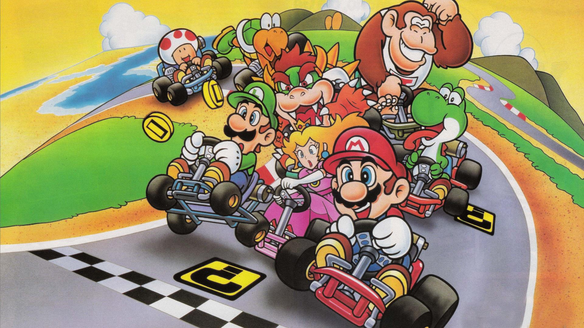 Super Mario Kart — fanart