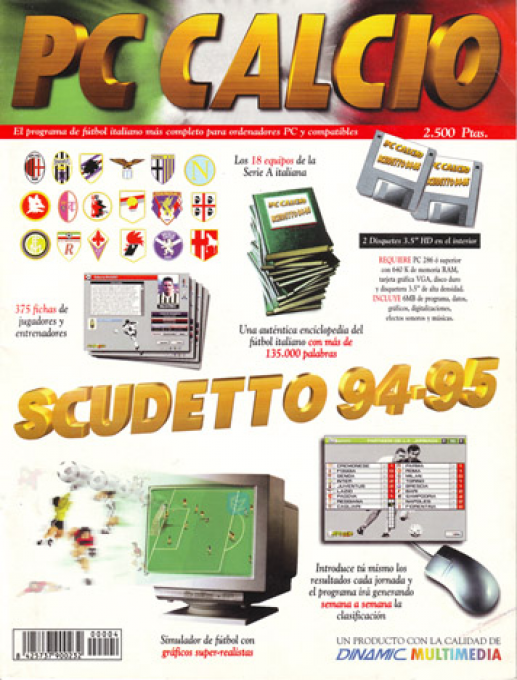 Pc Calcio 3.0 box art