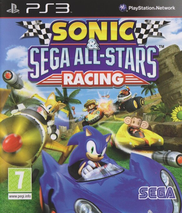 Sonic & Sega All-Stars Racing — box-2D (EU)
