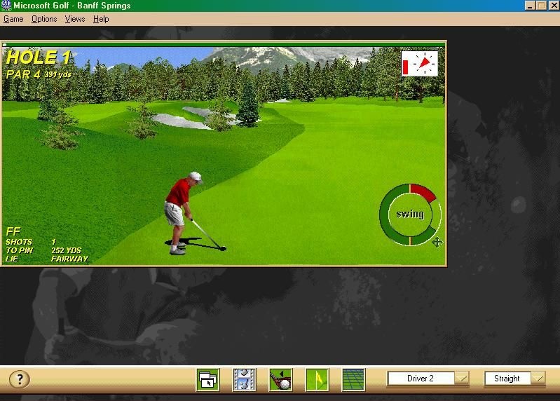 Microsoft Golf 3.0 — ss (WOR)
