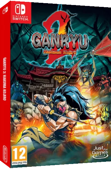 Ganryu 2 - Hakuma Kojiro — box-3D (EU)