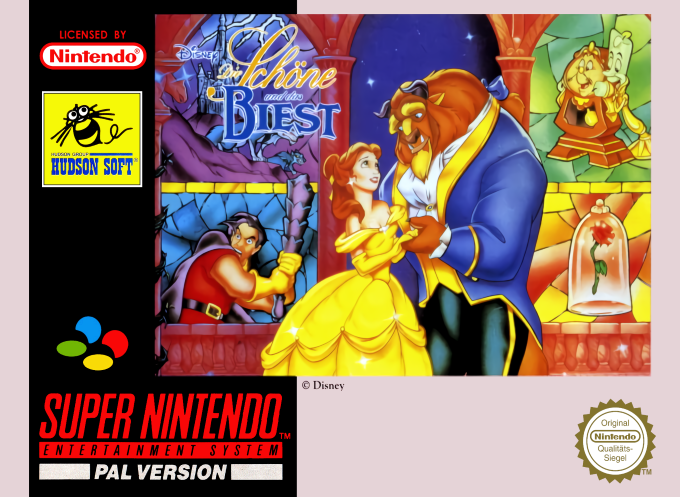 Disney's Beauty And The Beast — box-2D (DE)