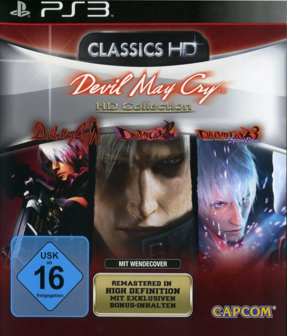 Devil May Cry - HD Collection — box-2D (DE)