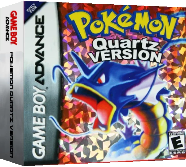 Pokemon Quartz Version — box-3D (WOR)