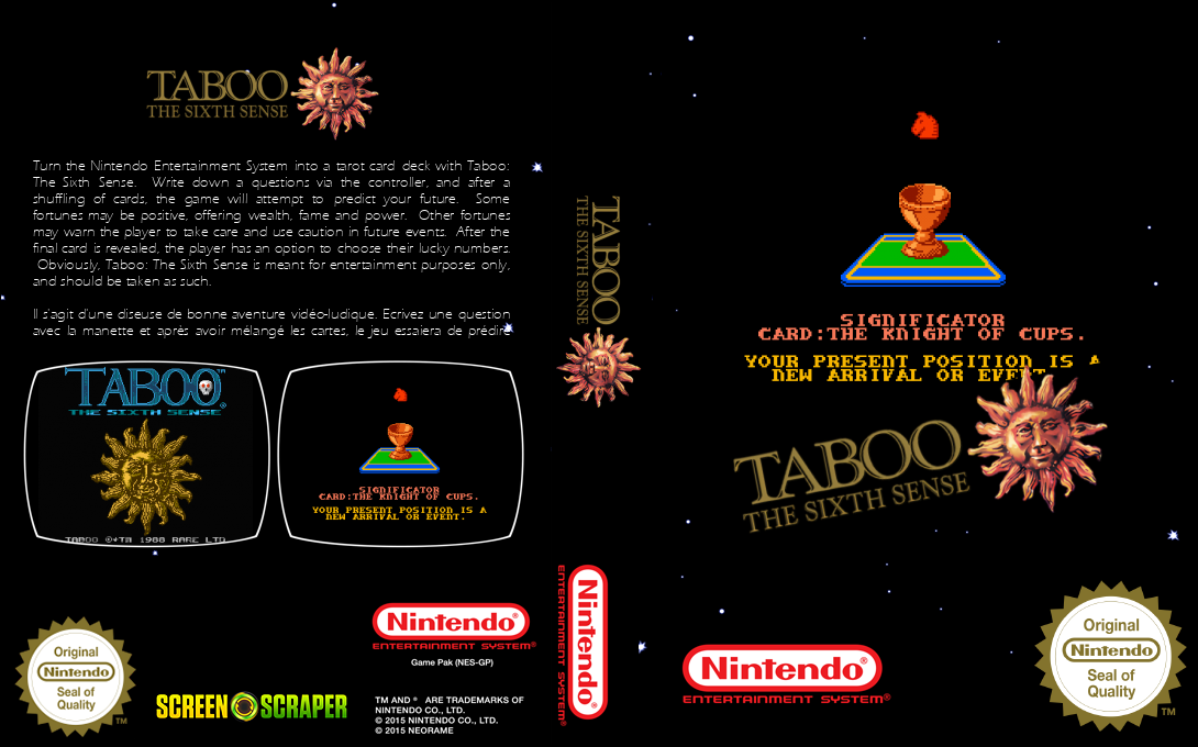 Taboo - The Sixth Sense — box-texture (SS)