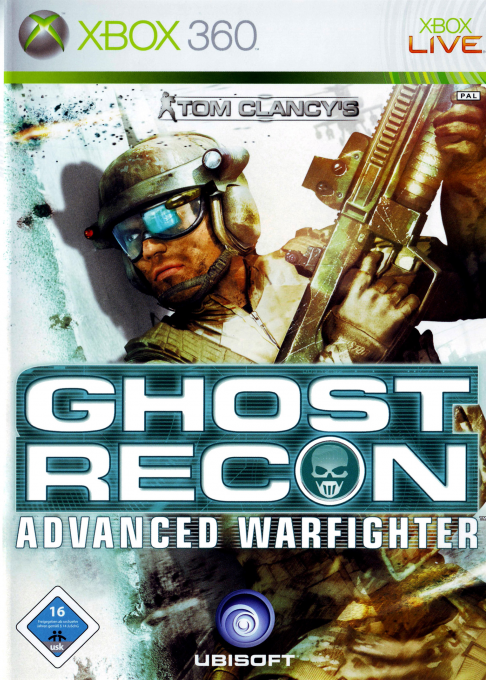 Tom Clancy's Ghost Recon - Advanced Warfighter — box-2D (DE)