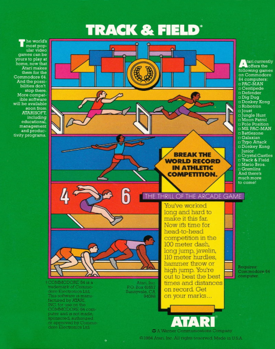 Track & Field — box-2D-back (US)