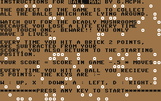 Ball Man — sstitle (WOR)